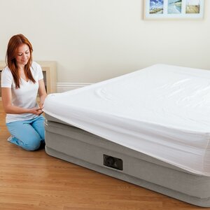 Надувная кровать с насосом Prime Comfort 152*203*51 см INTEX фото 5