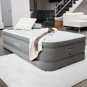 Надувная кровать Premaire Elevated Airbed, Twin, со встроенным насосом, 99*191*46 см INTEX фото 2
