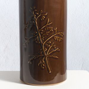 Декоративная ваза Ботаника 30 см шоколадная Kaemingk (Кейминг) фото 4