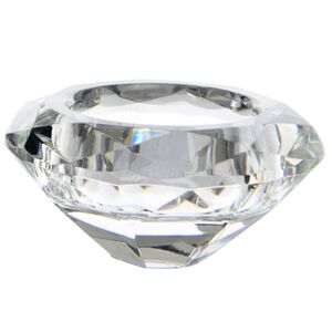 Стеклянный подсвечник Бриллиант - Кайли 7 см (Kaemingk, Нидерланды). Артикул: 645168-3