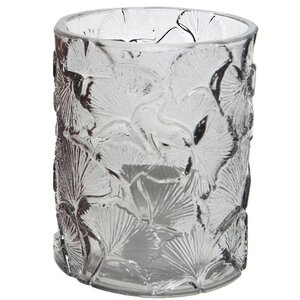 Стеклянная ваза Федеричи 18 см прозрачная дымка (Kaemingk, Нидерланды). Артикул: ID57674
