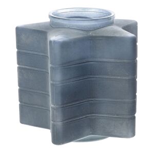 Стеклянный подсвечник Blue Frosty 23 см Kaemingk фото 7