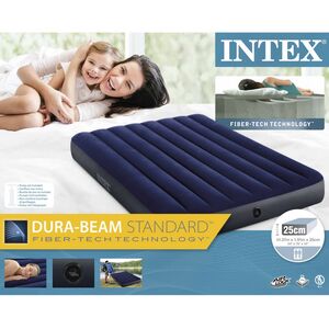 Надувной матрас Classic Downy 137*191*25 см INTEX фото 6