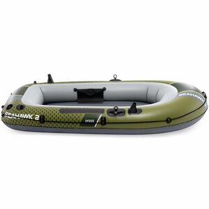 Надувная лодка Seahawk (Сихоук) двухместная 236*114*41 см + насос и весла INTEX (Интекс) фото 3