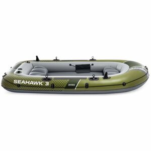 Надувная лодка Seahawk (Сихоук) трехместная 295*137*43 см + насос и весла INTEX (Интекс) фото 2