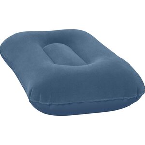 Надувная подушка 42*26*10 см синяя, флокированная Bestway фото 9