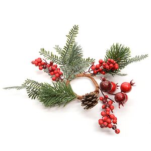 Декор для свечи Ягодные Дары 13 см (Kaemingk, Нидерланды). Артикул: 672011