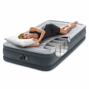 Надувная кровать с насосом Comfort-Plush 99*191*33 см INTEX (Интекс) фото 8