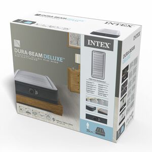 Надувная кровать с насосом Comfort-Plush 99*191*33 см INTEX (Интекс) фото 12