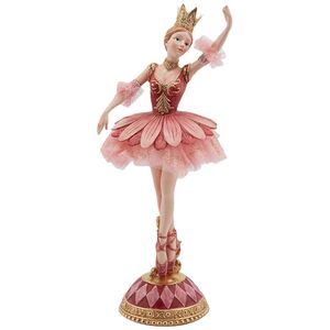 Декоративная статуэтка Балерина Эва Грацо - Венецианское Рождество 26 см (EDG, Италия). Артикул: 683190-55
