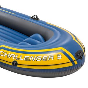 Надувная лодка Challenger-3-Set трехместная 295*137*43 см + насос и весла INTEX фото 4