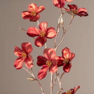 Искусственная ветка Фуджерра 84 см красная EDG (ЭДГ) фото 4