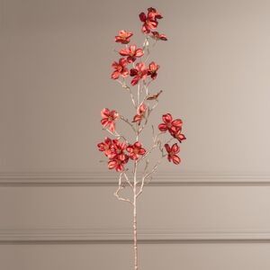 Искусственная ветка Фуджерра 84 см красная EDG (ЭДГ) фото 3