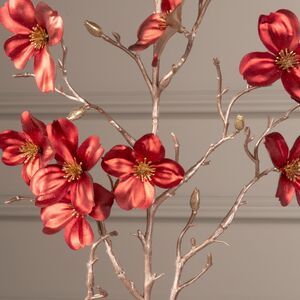 Искусственная ветка Фуджерра 84 см красная EDG (ЭДГ) фото 2