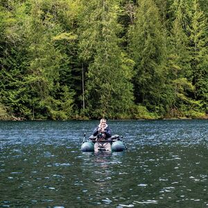 Надувная лодка для рыбалки Big Catch Pro 165*119*38 см + насос и весла INTEX фото 8