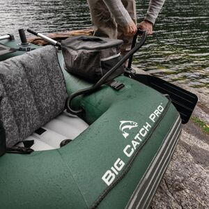 Надувная лодка для рыбалки Big Catch Pro (Биг Кач Про) 165*119*38 см + насос и весла INTEX (Интекс) фото 12