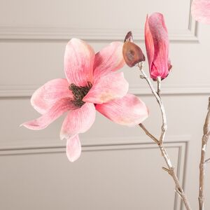 Искусственная ветка Магнолия Азура 91 см розовая EDG (ЭДГ) фото 4