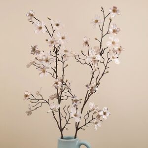 Искусственная ветка Тартана 86 см бледно-розовая (EDG, Италия). Артикул: 684487-33-1