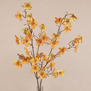 Искусственная ветка Фростена 86 см желтая (EDG, Италия). Артикул: 684487-45-1