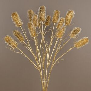 Искусственная ветка Эрингиум - Golden Concetto 69 см EDG фото 3