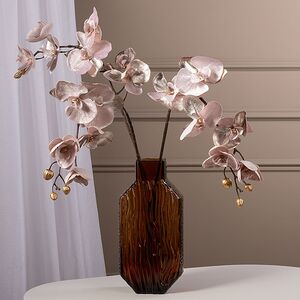 Искусственная ветка Орхидея 79 см светло-розовая EDG фото 1