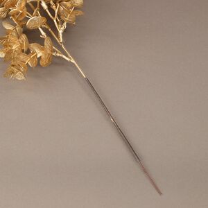 Искусственная ветка Эвкалипт Aragon 48 см золотая EDG фото 4