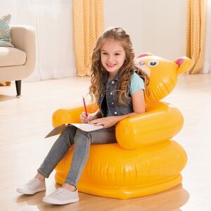 Надувное кресло Медвежонок 74*65*64 см