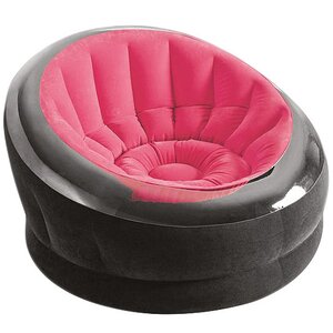 Надувное кресло Empire 112*109*69 см розовое INTEX фото 3