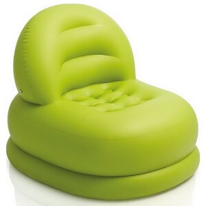 Надувное кресло Mode Chair 84*99*76 см зелёное INTEX фото 2