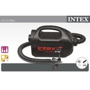 Электрический насос 68609 Intex Quick Fill 12/220V сверхмощный INTEX фото 8
