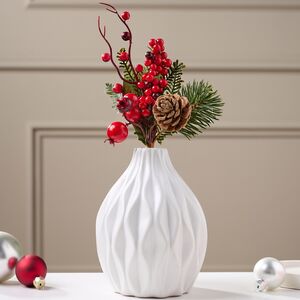 Хвойная Ветка с Ягодами 20 см, ЛИТАЯ + ПВХ Kaemingk фото 6