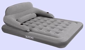 Надувная кровать со спикой LOUNGE BED