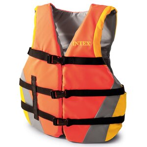 Взрослый спасательный жилет для плавания Swim Quietly INTEX фото 2