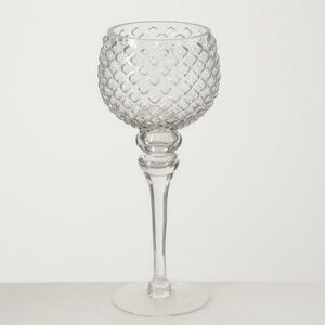 Набор стеклянных подсвечников - бокалов Модена 30-40 см серый, 3 шт Boltze (Больтце) фото 5