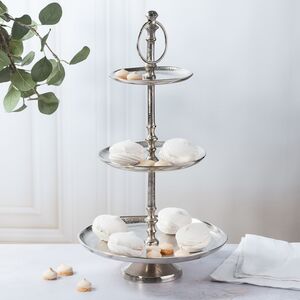 Этажерка для фруктов Flaire 48 см трехъярусная (Boltze, Германия). Артикул: 7065500