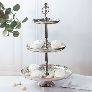 Этажерка для фруктов Norefrada 48 см трехъярусная