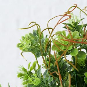 Искусственное растение в горшке Boxwood 29 см белый Boltze фото 2