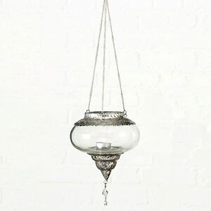 Подвесной стеклянный подсвечник Фонкаццо 18 см (Boltze, Германия). Артикул: 7106600-1