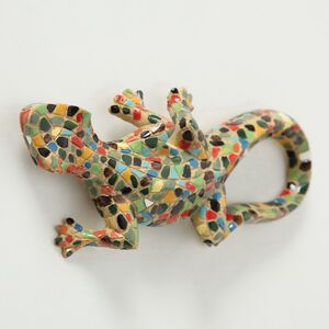 Настенный декор Ящерица Sagrada 20 см (Boltze, Германия). Артикул: 7192100-2