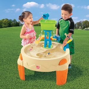 Столик для игр с водой Водный Парк 80*80*80 см Step2 (Степ2) фото 6