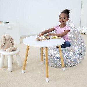 Детское надувное кресло Glitter Dream 72*72*64 см Bestway фото 5