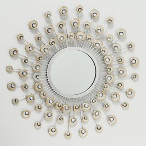 Декоративное зеркало-панно Rasmus 82 см (Boltze, Германия). Артикул: 7642200