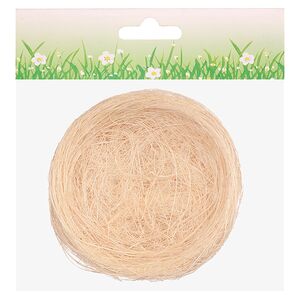 Пасхальное украшение Гнездо Птички Вивьен 10 см кремовое, 2 шт Koopman фото 6