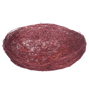 Пасхальное украшение Гнездо Птички Вивьен 10 см коричневое, 2 шт Koopman фото 4