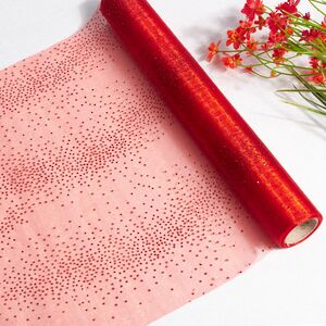 Ткань для декорирования Монте 30*500 см красная (Koopman, Нидерланды). Артикул: 767600070-2