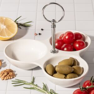 Менажница для закусок 20*6 см