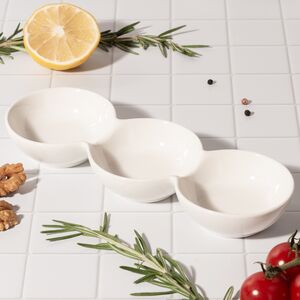 Фарфоровая менажница Илайя 24*8 см Koopman фото 3