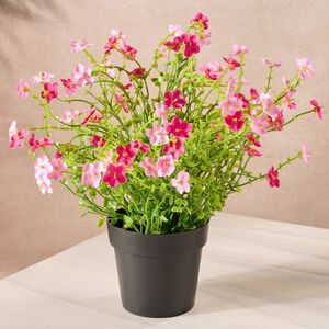 Искусственный цветок в горшке Дэйзи 28 см розовый Kaemingk (Кейминг) фото 2