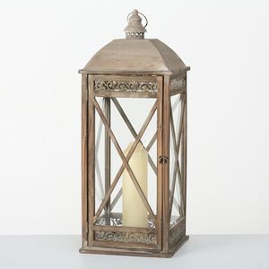 Декоративный подсвечник - фонарь Виролельдо 81 см (Boltze, Германия). Артикул: 8001400/9816391