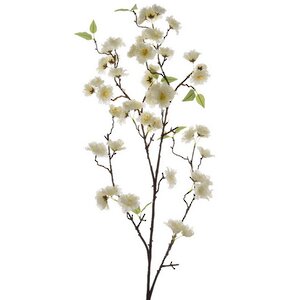 Декоративная ветка Цветущая Сакура 112 см, белая Kaemingk фото 4